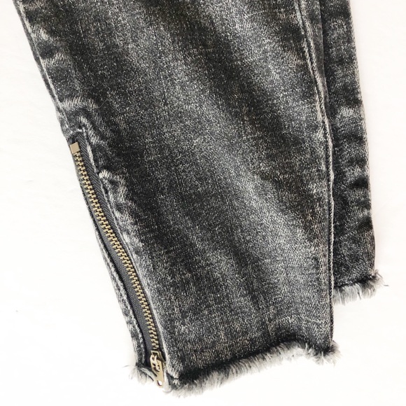 A/X Armani Exchange Black Moto Jegging - Picture 2 of 6